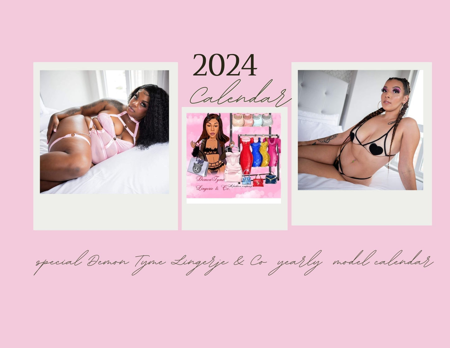 New 2024 lingerie special calendar
